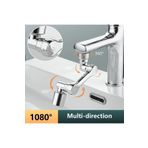 Berev 1080 Derece Dönebilen 2 Modlu Mutfak Musluk Başlığı Banyo Musluk Ucu Evrensel Fonksiyonlu Başlık