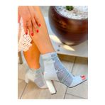 BERFONA HAPPY BEBEK MAVİ FİLE DETAYLI 10 CM TOPUKLU YAZLIK BOT SANDALET