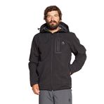 Berg Yukon Erkek Softshell Ceket Siyah