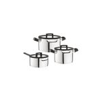 BergHoff Essentials Uqonic 6 Parça 18 10 Paslanmaz Çelik Tencere Seti