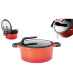 BergHoff Gem 2307403 Turuncu 28 cm Stay Cool Tencere