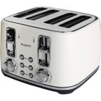 Berghoff Gem Concept 4 Dilim Ekmek Kızartma Makinesi – 1800 W, Çift Kontrol Paneli | Vanilya Krem - Renkli