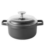 BergHoff Gem Döküm Aluminyum 28 cm Kapaklı Tencere