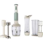 Berghoff Gem Metallic El Blenderi Gümüş Yeşil 1200 W - Açık Yeşil