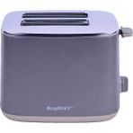 Berghoff Gem Pearl 2 Dilim Ekmek Kızartma Makinesi – 1000 W, Paslanmaz Çelik | Gri - Renkli