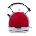 Berghoff GEM RETRO 1.7 Litre Kırmızı Yuvarlak Su Isıtıcısı (Kırmızı)