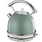 BergHoff Gem Retro 1.7 lt Mint Yeşil Yuvarlak Su Isıtıcısı