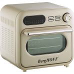 Berghoff Gem Retro 18 Litre Krem Rengi Airfryer + Fırın Turbo Pişirme Özelliği ile