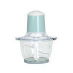 Berghoff Gem Retro 400 W Elektrikli Doğrayıcı – 2 L Cam Hazne, Bakır AC Motor | Mint Yeşil