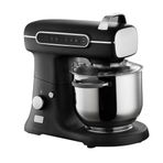 Berghoff Gem Retro 7 L Stand Mikser – 1500 W, Dayanıklı Döküm Alüminyum Gövde | Siyah