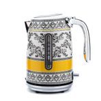 Berghoff GEM Royal Margery 1.7 Litre Siyah Sarı Desenli Su Isıtıcısı