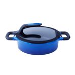 Berghoff Gem Stay Cool Mavi 24 cm Pilav Tenceresi
