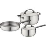 Berghoff Home Belly 5li Tencere Seti Smokey Siyah - Metalik Gri