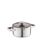 Berghoff Home Elements Peppercorn Çelik Kapaklı Güveç Tenceresi 18 Cm - Gri
