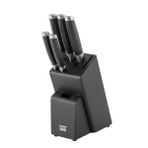 BergHoff Leo 18-10 Çelik Bıçak Bloğu 6 Parça Seti