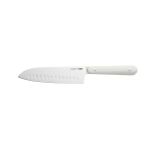 BergHoff Leo 18/10 17.5 cm Paslanmaz Çelik Beyaz Santoku Bıçağı