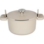 Berghoff LEO Phantom Seramik Derin Tencere 24x14 cm Latte