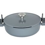 Berghoff Leo Phantom Smoked Grey 28 cm Kapaklı Yapışmaz Sote Tavası