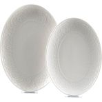 Berghoff Vıctorıa Round New Bone 2li Oval Tabak Seti