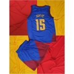 Bergibo Denver Jokıc 15 Nefes Alan Terletmeyen Çocuk Basketbol Forması Mavi - 4 - 5 Yaş