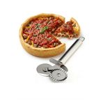 Berina Home Çiftli Pizza Ruleti Pizza Kesme Aleti Pizza Bıçağı Pizza Doğrayıcı Börek Bıçağı Lahmacun Bıçağı