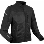 Bering Ozone Korumalı Yazlık Motosiklet Montu Black - XL