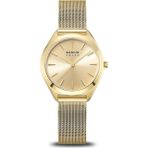 Bering Solar 17331-333 Kol Saati - Kahverengi