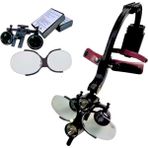 Berisha Medikal Barışhan Medikal Dr. Kim Dental 5w Siyah Renkli Işıklı Kafa Lambalı 3.5X Büyüteç Binocular Loupe 5W Işıklı Cerrahi ve Dental LED Aydınlatmalı Büyüteç - 1 Adet - 0 - Siyah