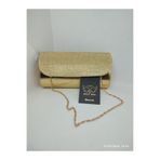 berismoda Kadın Göz Alıcı Parlak Simli Abiye Çanta 10x20cm