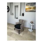 Berjer - Tekli Koltuk - Cafe, Balkon, Ofis, Büro Koltuğu - Ahşap İskelet
