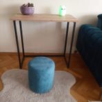 Berk Silindir Puf- Bench-Sandalye- Dekoratif Puf - 30*35 - 096