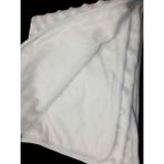Berkay Berkaysun Tekstilden Pamuklu Ince Penye Nohut Model Bebek Battaniyesi 75X90 - Beyaz - Yenidoğan