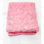 Berkaysun Tekstilden Bebek Battaniyesi Orta Kalınlıkta 100 X120 cm - 100 x 120 cm - Pembe