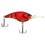 Berkley Clickin' Frittside Balıkçılık Yemi, Hayalet Kırmızı Tarak, 3/7 oz, 6,3 cm | 6,5 cm, Klasik Düz Yan Profil Taklit Çeşitli Türler, Sharp Fusion19 Kanca ile Donatılmış