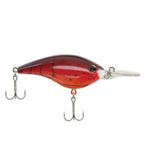 Berkley Frittside Balıkçılık Yemi, Özel Kırmızı Tarak, 3/7 oz, 2 1/2 inç | 6 2/5 cm Crankbaits, Klasik Düz Yan Profil Çeşitli Türleri Taklit Ediyor ve Flaş Oluşturur, Sharp Fusion19 Kanca ile