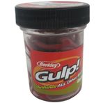 Berkley Gulp Earthworm Sahte Kurt, Kırmızı Wiggler, 10 cm