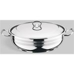 Berlin Basık 2 Litre Çelik Küçük Karnıyarık Pilav Tenceresi 24 cm