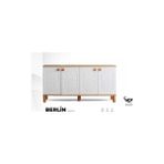 Berlin Mdf Konsol - Ceviz - Beyaz