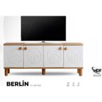 Berlin Mdf Tv Ünitesi - Beyaz - Ceviz