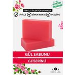 bermark Bitkisel Yağlı Ve Gliserinli, Bitkisel Gül Sabunu, Vegan 100 gr