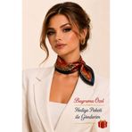 Bermody Kadın Bandana Fular 50x50 Kare (Bayramlık) Eşarp Rayon İtalyan Dikişli Boyun Fuları Saç Bandana