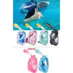 Bermuda Full Face Tam Yüz Dalış Maskesi - L - XL - Siyah