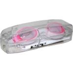 Bermuda Silikonlu Antifog Yüzücü Gözlüğü Kutulu 61734 Pembe