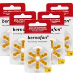 Bernafon 10 Numara 6*5 İşitme Cihazı Pili
