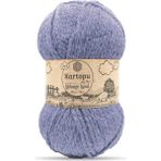 Bernam Butik Kartopu Melange Wool K711 Küllü Lila El Örgü İpi