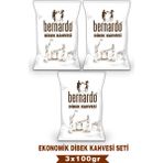 Bernardo 3lü Dibek Kahvesi Ekonomik Set 100GRX3