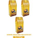 Bernardo 3lü Osmanlı Dibek Türk Kahvesi Ekonomik Set 100GR X3 - Drip - 300 gr