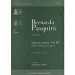Bernardo Pasquini (1637-1710). Opere per tastiera. S.B.P.K. Landsberg 215 (Vol. 3/2) (Tastata. Opere d'intavolatura d'organo e cimbalo)