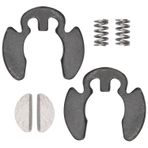 BERPSE 65-2720 612066 39-9650 Kilitleme Halkası Klips Kiti, AUD143415 614444 53-7850 yerine geçer, Toro Çim Biçme Makinesi ile Uyumlu, Modellere Uyar 20112 20113 20655 20656 20658 2061026