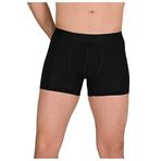 Berrak 10 Adet Siyah Renk Modal Boxer Siyah M